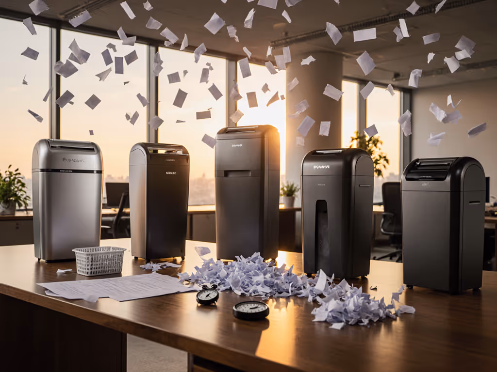 5 Best Office Shredders: Cross Cut Models Tested