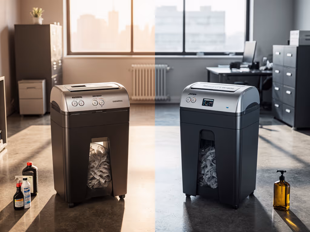 Auto-Oiling vs Self-Lubricating Shredders: Maintenance Reality Check