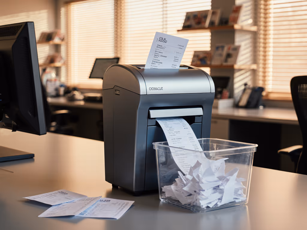 PCI Retail Shredders: Secure Credit Card Receipt Destruction