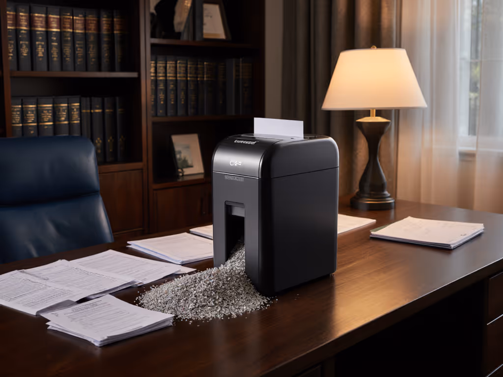 P-5 Shredders: For Truly Sensitive Home Documents