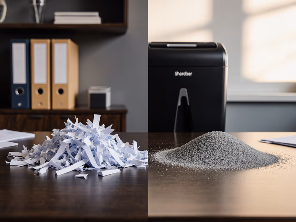 Micro-Cut vs Cross-Cut: What Your Security Level Requires