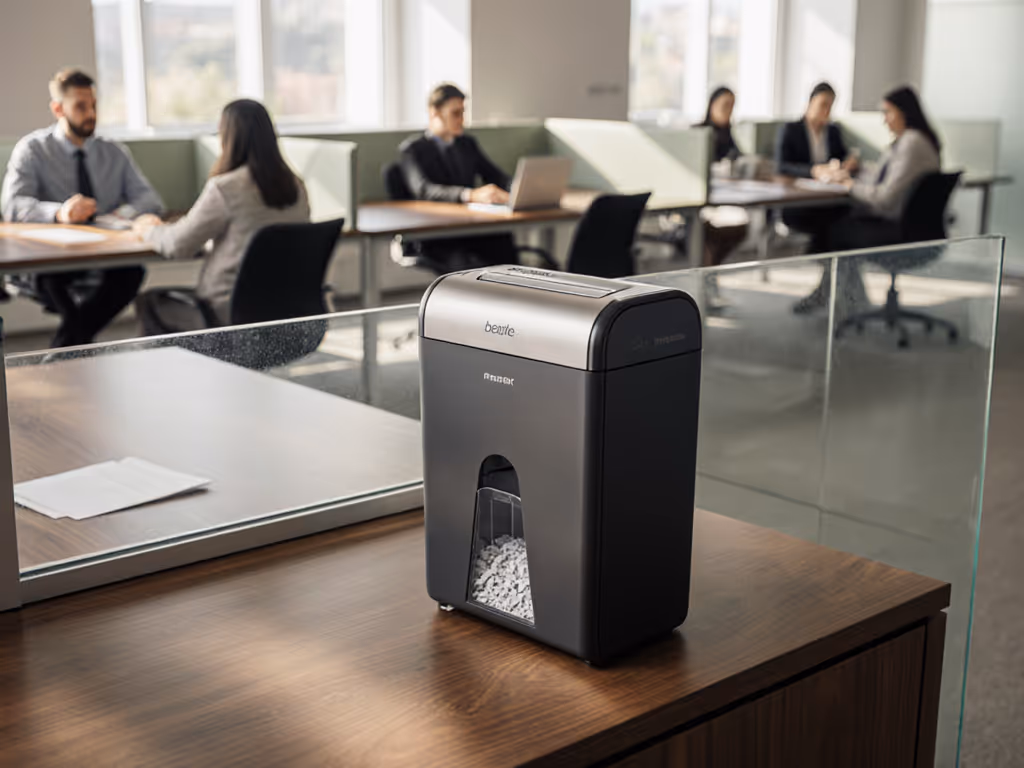 Quiet Co-Working Shredders for Shared Document Security
